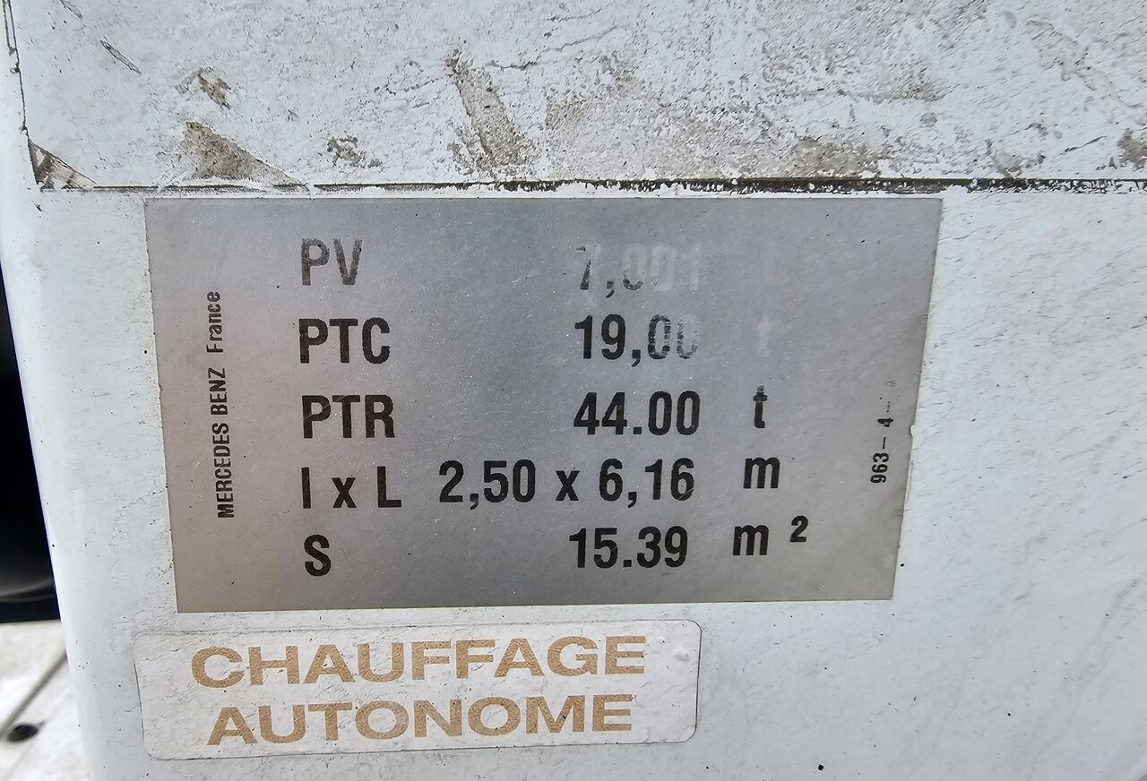 Τράκτορας Mercedes-Benz Actros 1843 / Retarder / Alu / PTO / ADR FL: φωτογραφία 10