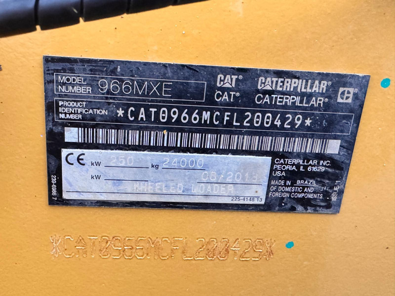 Caterpillar 966 M NVT - Φορτωτής: φωτογραφία 4 Caterpillar 966 M NVT - Φορτωτής: φωτογραφία 4