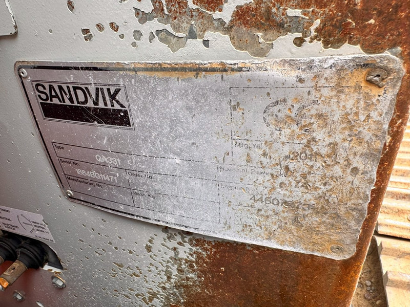 Διαλογής Sandvik QA331 NVT: φωτογραφία 8 Διαλογής Sandvik QA331 NVT: φωτογραφία 8