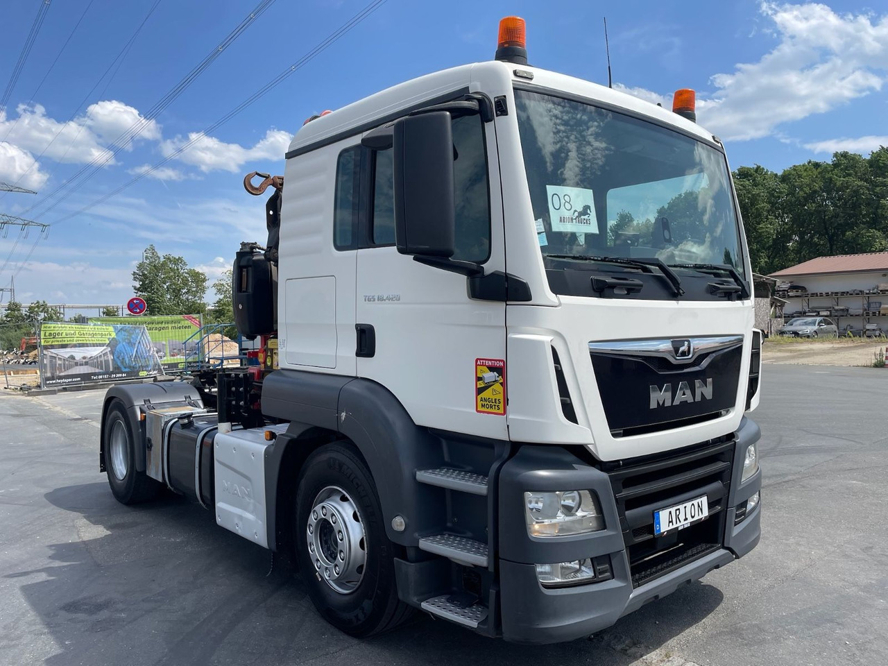 MAN TGS 18.420 4x2 BLS/Kran/FASSI F150A23/AC/EU6 - Τράκτορας: φωτογραφία 1 MAN TGS 18.420 4x2 BLS/Kran/FASSI F150A23/AC/EU6 - Τράκτορας: φωτογραφία 1