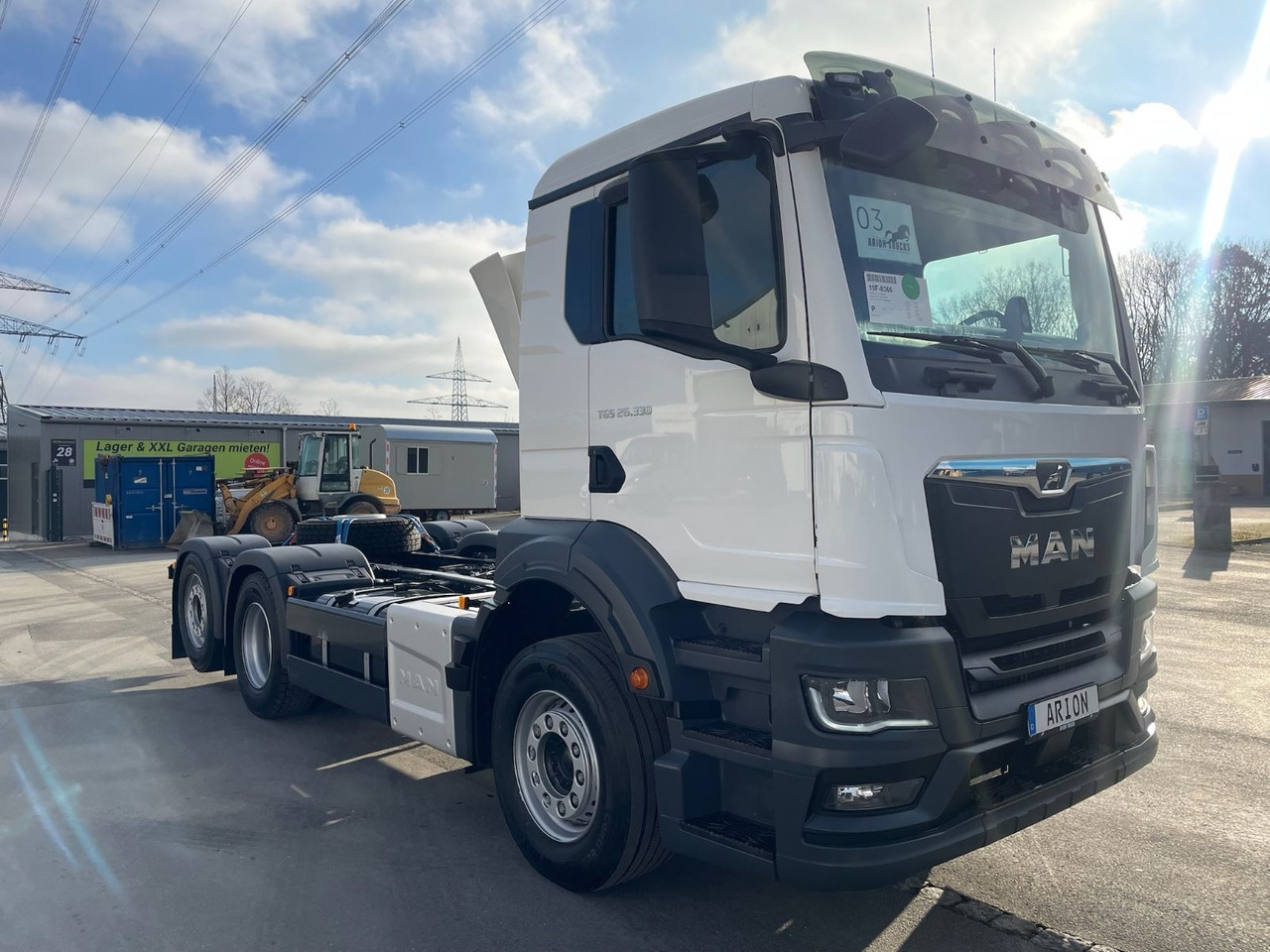 MAN TGS 26.330 6x2-4BL Fahrgestell/NLA/AC/EU6e - Φορτηγό σασί: φωτογραφία 1 MAN TGS 26.330 6x2-4BL Fahrgestell/NLA/AC/EU6e - Φορτηγό σασί: φωτογραφία 1