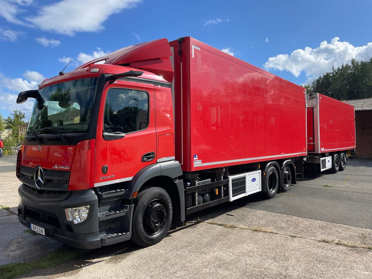 Mercedes-Benz Actros 2543 6x2 Kühlkoffer/CARRIER/KERSCHER/EU6d - Φορτηγό ψυγείο: φωτογραφία 3 Mercedes-Benz Actros 2543 6x2 Kühlkoffer/CARRIER/KERSCHER/EU6d - Φορτηγό ψυγείο: φωτογραφία 3