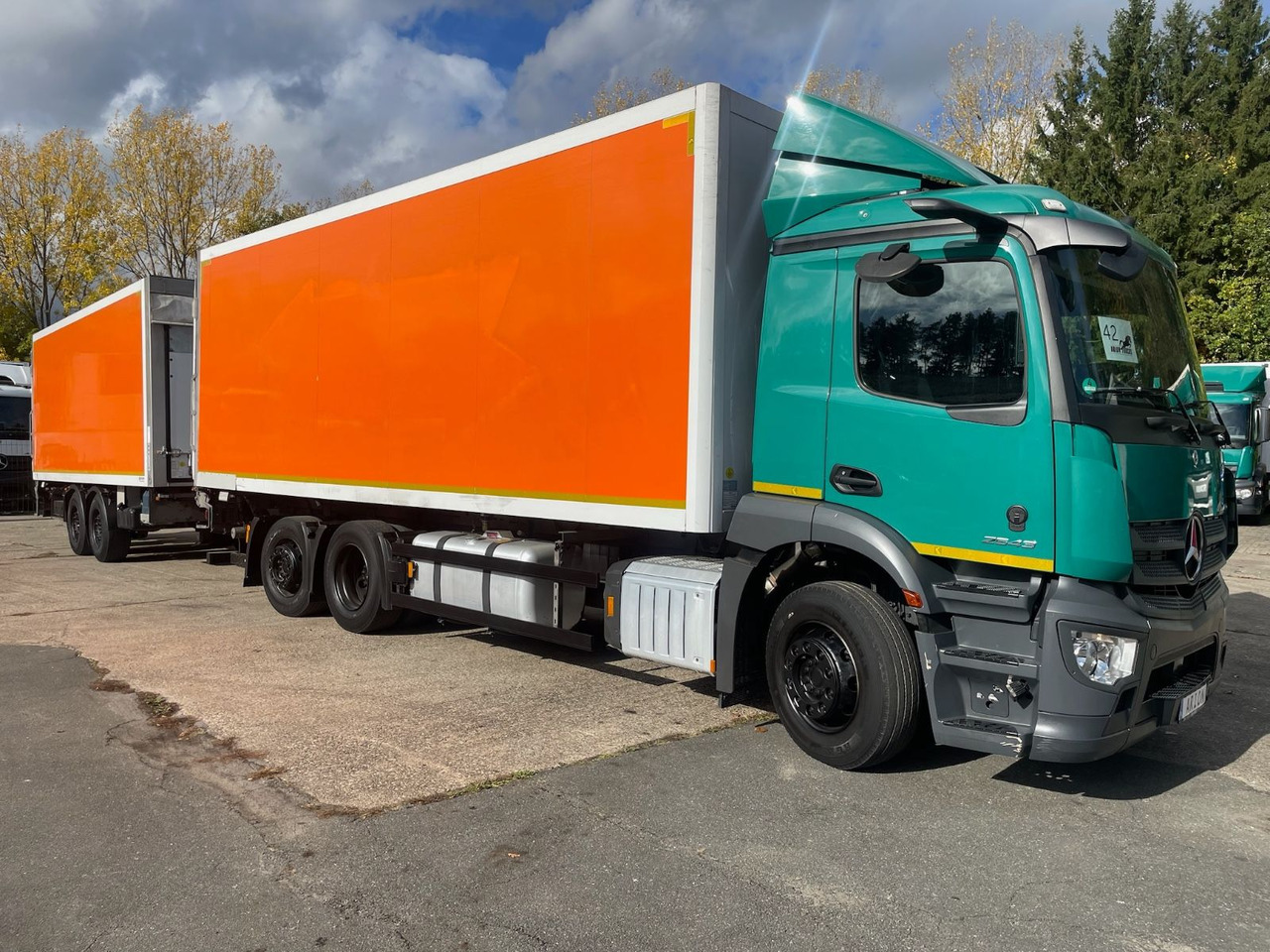 Mercedes-Benz Actros 2543 6x2 Kühlkoffer/CARRIER/NLA/LBW/ACEU6 - Φορτηγό ψυγείο: φωτογραφία 1 Mercedes-Benz Actros 2543 6x2 Kühlkoffer/CARRIER/NLA/LBW/ACEU6 - Φορτηγό ψυγείο: φωτογραφία 1