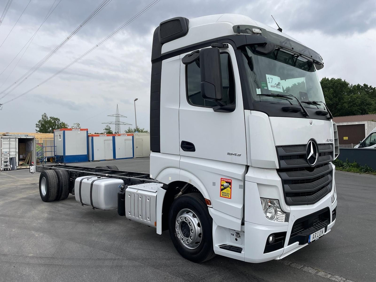 Mercedes-Benz Actros 4 1843 4x2 Fahrgestell/StandAC/ACC/EU6 - Φορτηγό σασί: φωτογραφία 1 Mercedes-Benz Actros 4 1843 4x2 Fahrgestell/StandAC/ACC/EU6 - Φορτηγό σασί: φωτογραφία 1