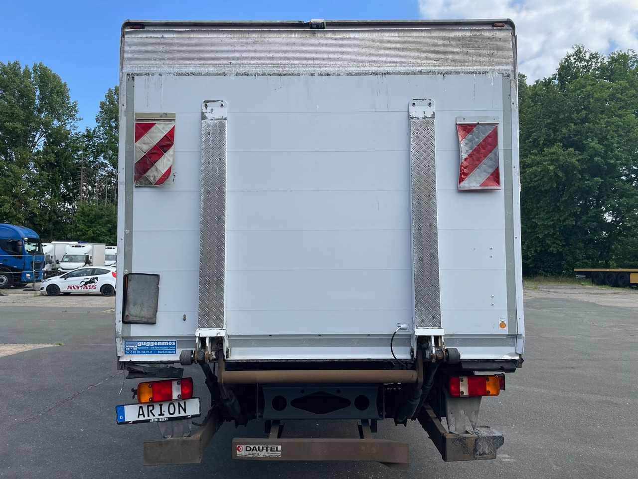 Mercedes-Benz Atego 2 1222 4x2 Koffer/LBW/DAUTEL/8,25m/AC/EU5 - Φορτηγό κόφα: φωτογραφία 5 Mercedes-Benz Atego 2 1222 4x2 Koffer/LBW/DAUTEL/8,25m/AC/EU5 - Φορτηγό κόφα: φωτογραφία 5