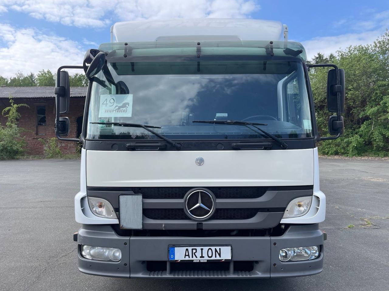 Mercedes-Benz Atego 2 1222 4x2 Koffer/LBW/DAUTEL/8,25m/AC/EU5 - Φορτηγό κόφα: φωτογραφία 2 Mercedes-Benz Atego 2 1222 4x2 Koffer/LBW/DAUTEL/8,25m/AC/EU5 - Φορτηγό κόφα: φωτογραφία 2