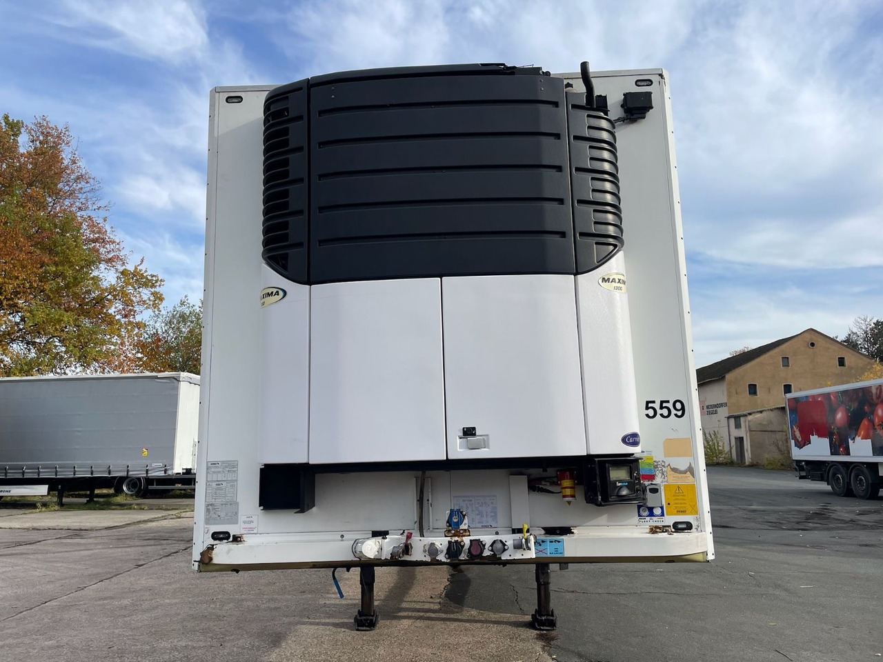 Schmitz Cargobull SKO10/CARRIER/MAXIMA1300/8810h/LBW/BÄR/Lenkachse - Επικαθήμενο ψυγείο: φωτογραφία 2 Schmitz Cargobull SKO10/CARRIER/MAXIMA1300/8810h/LBW/BÄR/Lenkachse - Επικαθήμενο ψυγείο: φωτογραφία 2