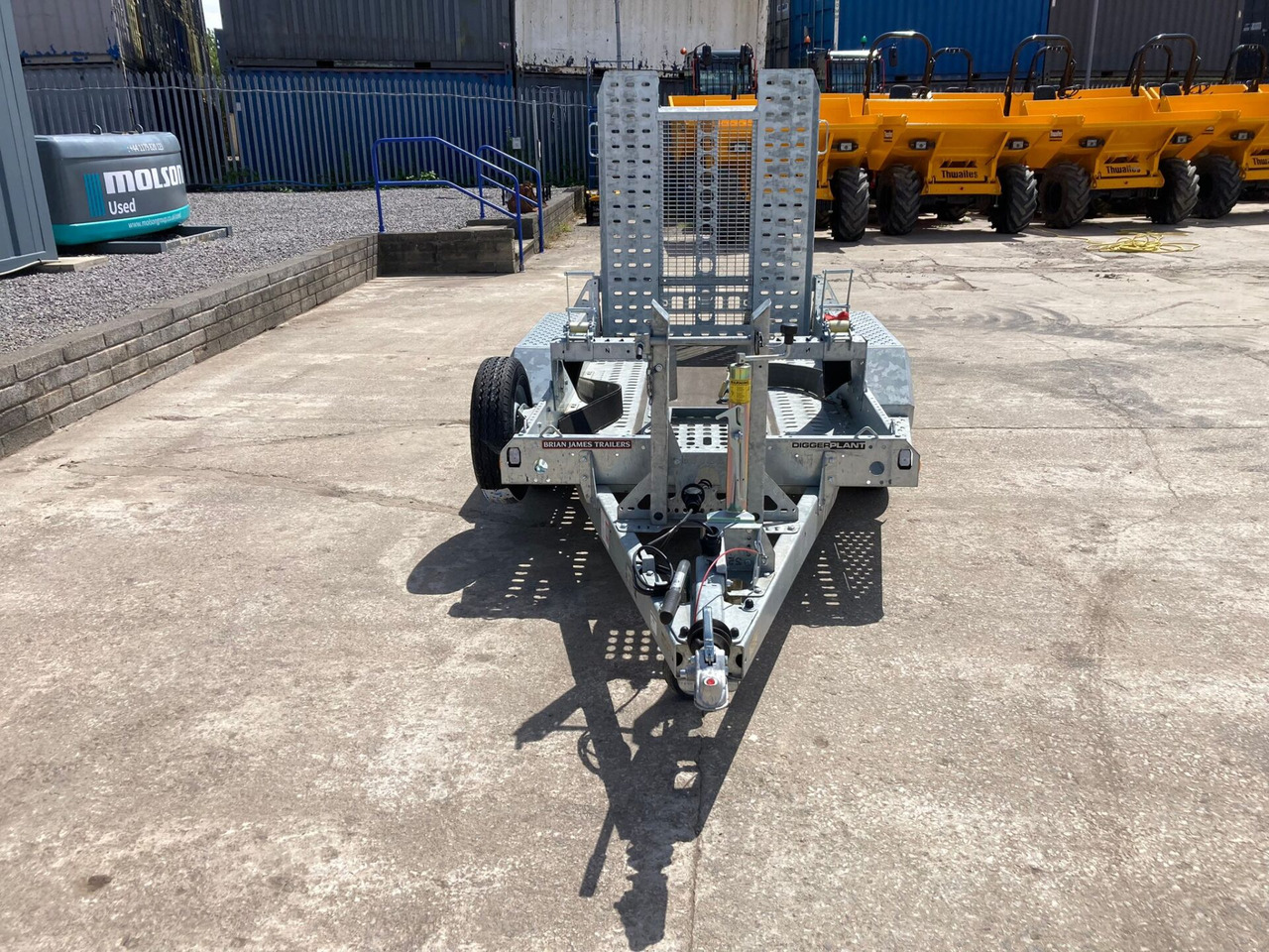 Τρέιλερ μεταφοράς μηχανημάτων Brian James Trailers T-02-T: φωτογραφία 8 Τρέιλερ μεταφοράς μηχανημάτων Brian James Trailers T-02-T: φωτογραφία 8