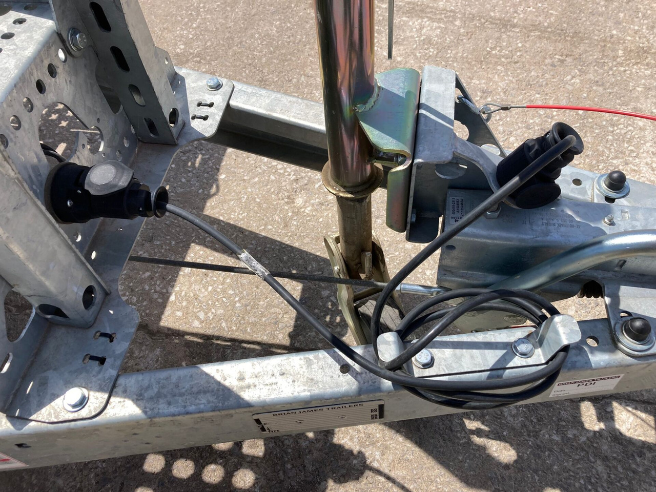 Τρέιλερ μεταφοράς μηχανημάτων Brian James Trailers T-02-T: φωτογραφία 11 Τρέιλερ μεταφοράς μηχανημάτων Brian James Trailers T-02-T: φωτογραφία 11