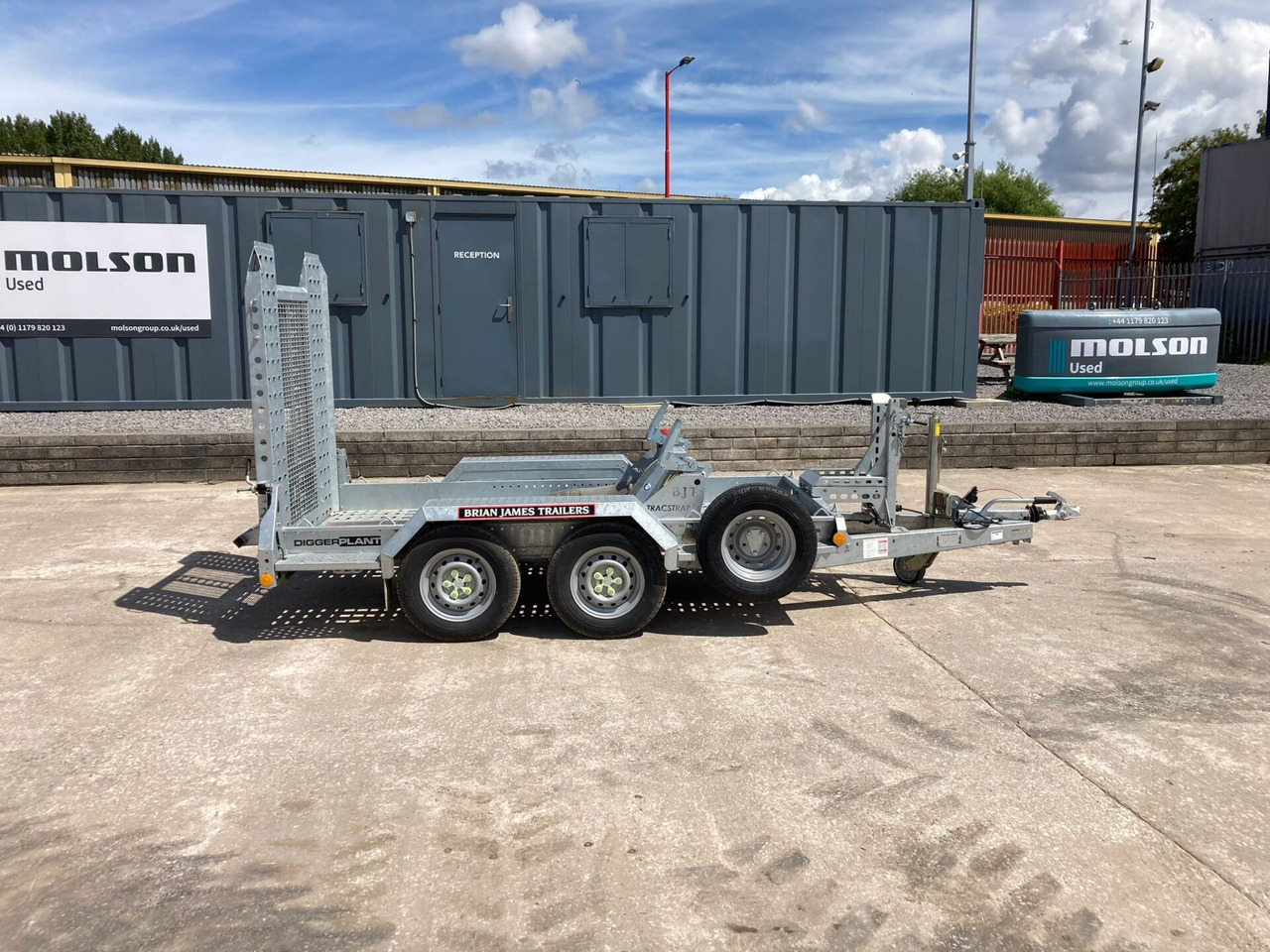 Τρέιλερ μεταφοράς μηχανημάτων Brian James Trailers T-02-T: φωτογραφία 6 Τρέιλερ μεταφοράς μηχανημάτων Brian James Trailers T-02-T: φωτογραφία 6