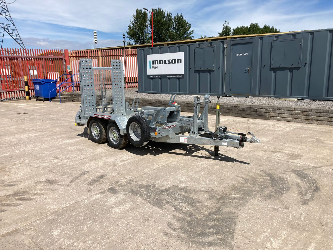 Τρέιλερ μεταφοράς μηχανημάτων Brian James Trailers T-02-T: φωτογραφία 7 Τρέιλερ μεταφοράς μηχανημάτων Brian James Trailers T-02-T: φωτογραφία 7