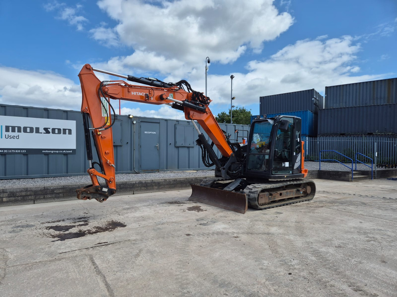 Hitachi ZX85USBR-6 2PB - Μίνι εκσκαφέας: φωτογραφία 1 Hitachi ZX85USBR-6 2PB - Μίνι εκσκαφέας: φωτογραφία 1