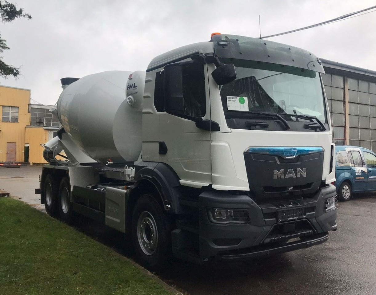 MAN TGS 33.400 6x4 EURO2 FML 9 M3 - Μπετονιέρα φορτηγό: φωτογραφία 1 MAN TGS 33.400 6x4 EURO2 FML 9 M3 - Μπετονιέρα φορτηγό: φωτογραφία 1