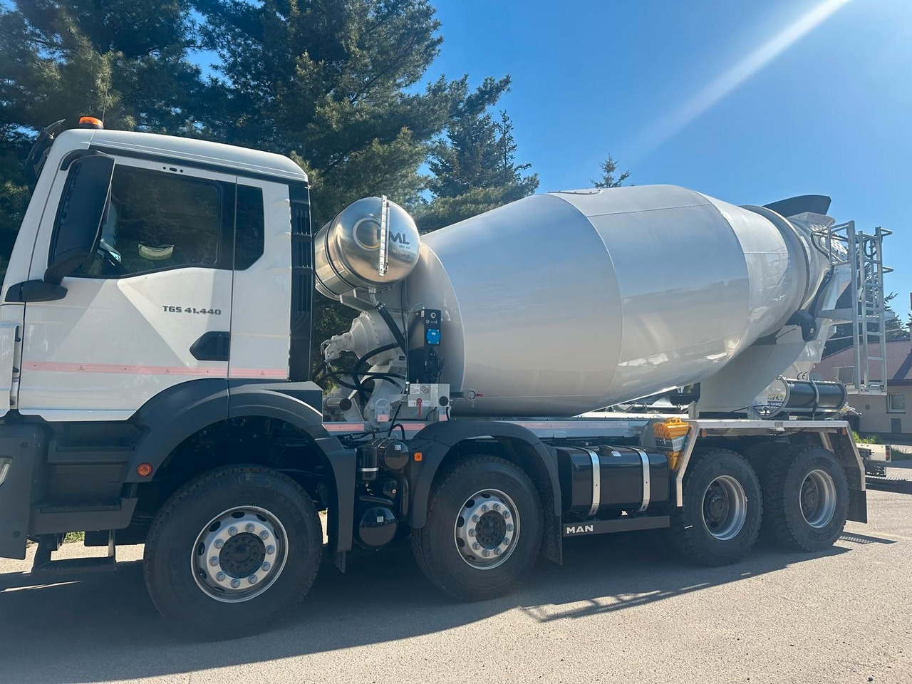 MAN TGS 41.400 8x4 EURO 2 FML 13M3 - Μπετονιέρα φορτηγό: φωτογραφία 2 MAN TGS 41.400 8x4 EURO 2 FML 13M3 - Μπετονιέρα φορτηγό: φωτογραφία 2