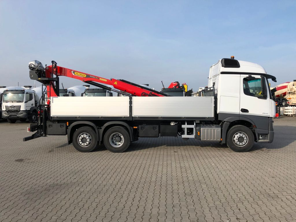 Mercedes-Benz ACTROS F 2646 PALFINGER PK 20.501 L - Φορτηγό με ανοιχτή καρότσα, Φορτηγό με γερανό: φωτογραφία 3 Mercedes-Benz ACTROS F 2646 PALFINGER PK 20.501 L - Φορτηγό με ανοιχτή καρότσα, Φορτηγό με γερανό: φωτογραφία 3
