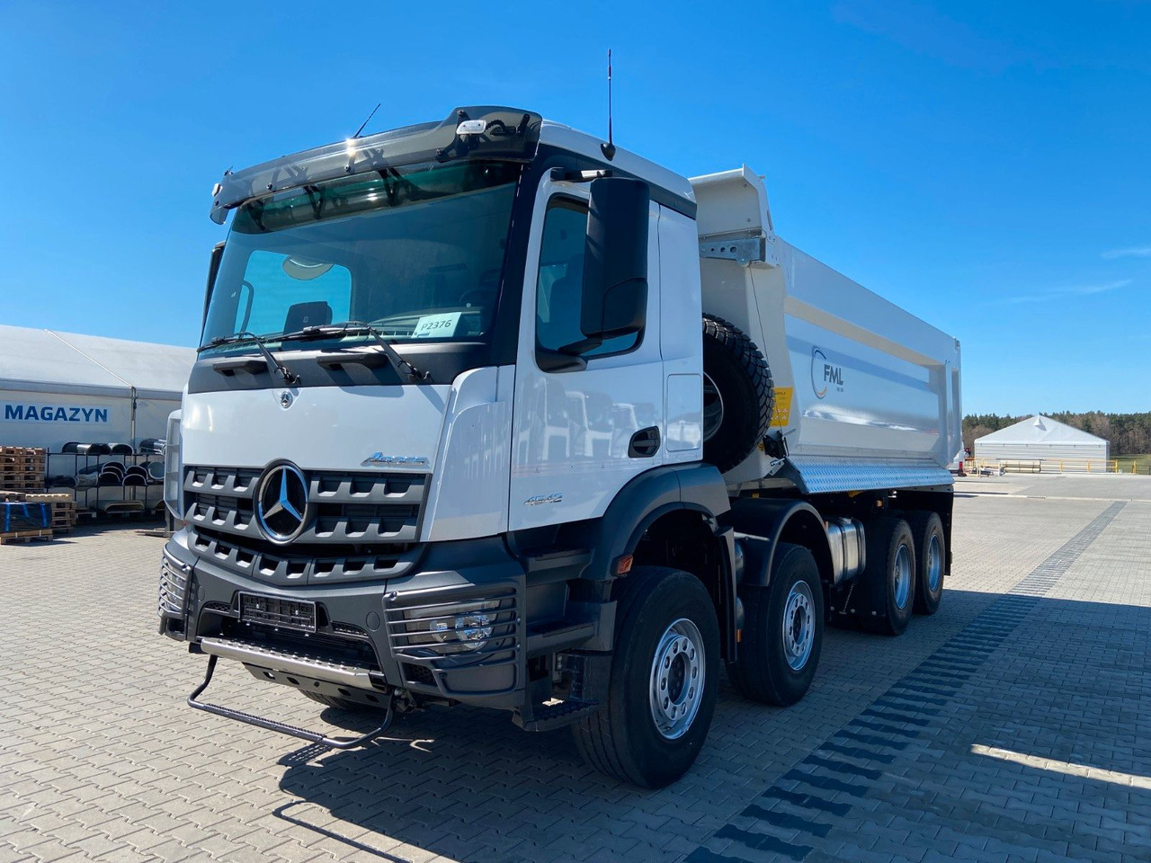 Mercedes-Benz Arocs 4542 8x4 AUTOMAT EURO 3 FML KIPPER - Φορτηγό ανατρεπόμενο: φωτογραφία 2 Mercedes-Benz Arocs 4542 8x4 AUTOMAT EURO 3 FML KIPPER - Φορτηγό ανατρεπόμενο: φωτογραφία 2