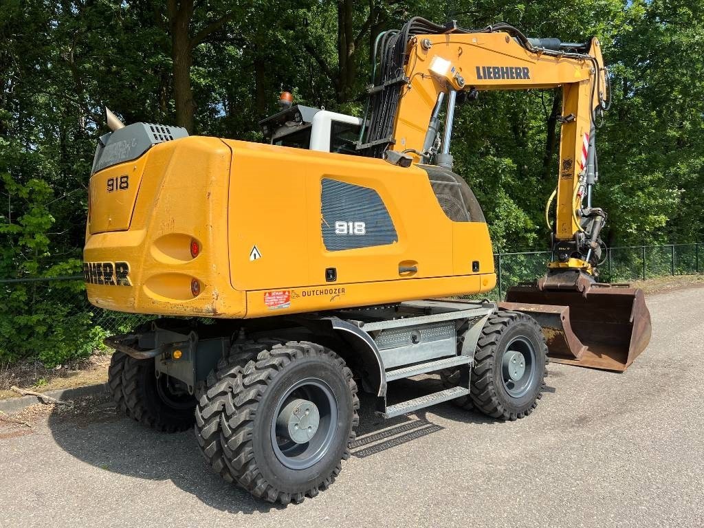 Liebherr A 918 - Τροχοφόρος εκσκαφέας: φωτογραφία 4 Liebherr A 918 - Τροχοφόρος εκσκαφέας: φωτογραφία 4