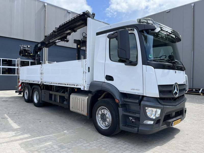 Μίσθωση Mercedes-Benz ANTOS 2546 6X2 Bouwstoffenauto / Open laadbak vv KRAAN MKG HLK 221-3 met Palletklem Mercedes-Benz ANTOS 2546 6X2 Bouwstoffenauto / Open laadbak vv KRAAN MKG HLK 221-3 met Palletklem: φωτογραφία 6