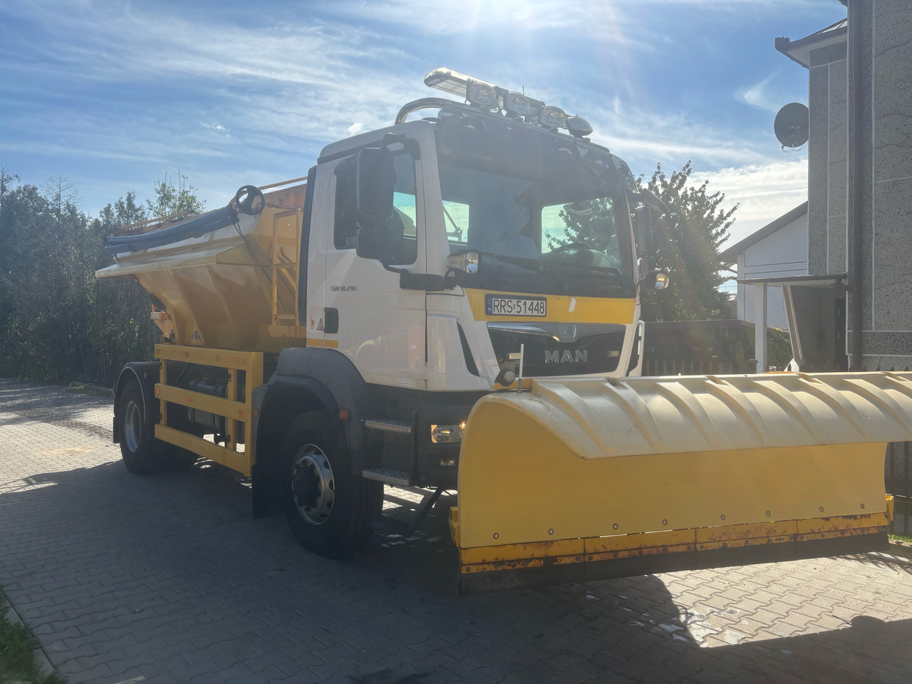 MAN TGM 18.290 4x4 BB GRITTER/SPREADER/PLOUGH - Εκχιονιστικό μηχάνημα: φωτογραφία 2 MAN TGM 18.290 4x4 BB GRITTER/SPREADER/PLOUGH - Εκχιονιστικό μηχάνημα: φωτογραφία 2