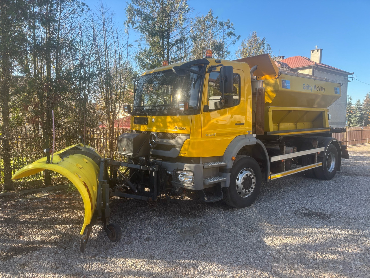 Mercedes AXOR 1824 4x2 Spreader/Gritter/Plough - Εκχιονιστικό μηχάνημα: φωτογραφία 4 Mercedes AXOR 1824 4x2 Spreader/Gritter/Plough - Εκχιονιστικό μηχάνημα: φωτογραφία 4