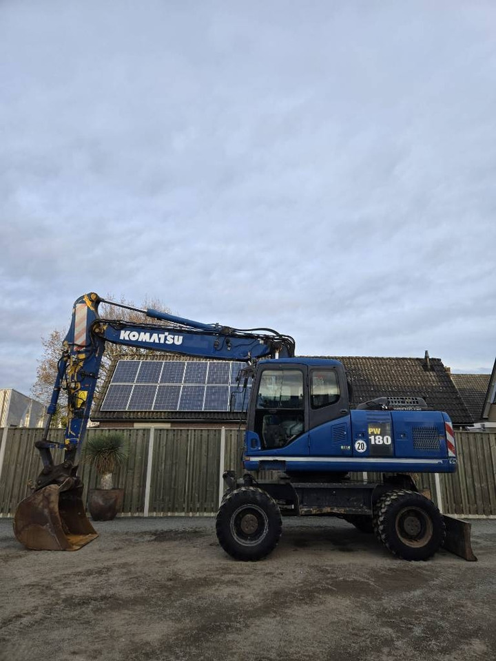 Komatsu PW 180-7EO - Τροχοφόρος εκσκαφέας: φωτογραφία 1 Komatsu PW 180-7EO - Τροχοφόρος εκσκαφέας: φωτογραφία 1