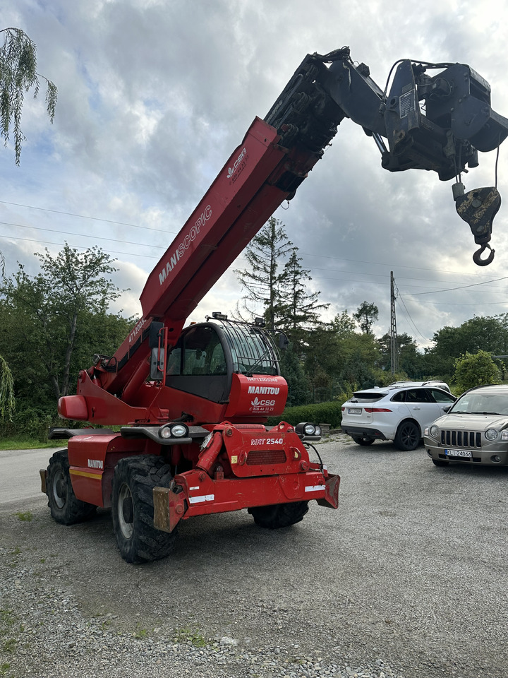 Τηλεσκοπικός μπροστινός φορτωτής MANITOU MRT2540 Privilege: φωτογραφία 6