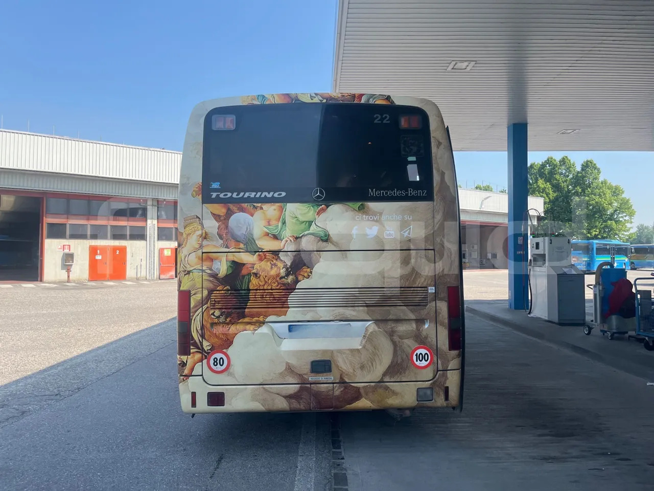 Mercedes-Benz Tourino - Πούλμαν: φωτογραφία 5 Mercedes-Benz Tourino - Πούλμαν: φωτογραφία 5