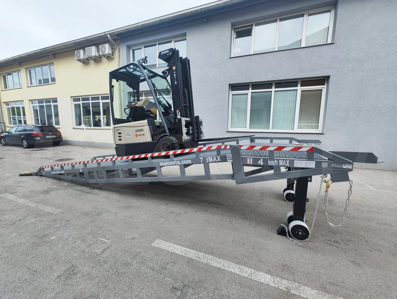 Νέα Ράμπα φόρτωσης MALCOSTA Rampa de carga móvel, Rampa móvil, Loading ramp: φωτογραφία 1