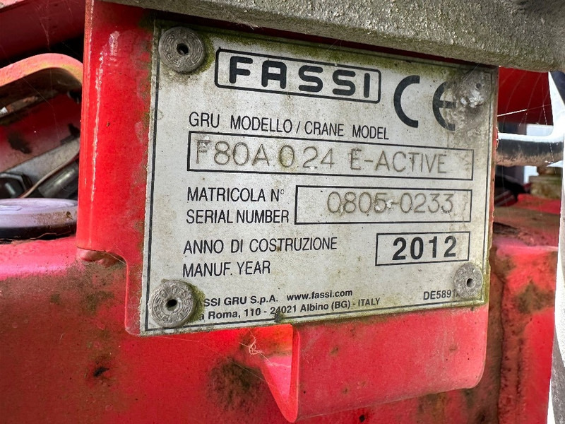Iveco Eurocargo 120 EL 210hp / Fassi 80A Year 2012 + Tip - Φορτηγό με γερανό: φωτογραφία 4 Iveco Eurocargo 120 EL 210hp / Fassi 80A Year 2012 + Tip - Φορτηγό με γερανό: φωτογραφία 4