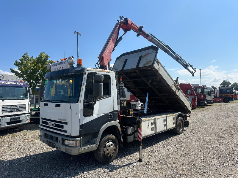 Iveco Eurocargo 120 EL 210hp / Fassi 80A Year 2012 + Tip - Φορτηγό με γερανό: φωτογραφία 1 Iveco Eurocargo 120 EL 210hp / Fassi 80A Year 2012 + Tip - Φορτηγό με γερανό: φωτογραφία 1