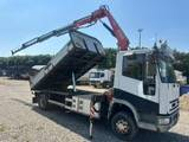 Iveco Eurocargo 120 EL 210hp / Fassi 80A Year 2012 + Tip - Φορτηγό με γερανό: φωτογραφία 1 Iveco Eurocargo 120 EL 210hp / Fassi 80A Year 2012 + Tip - Φορτηγό με γερανό: φωτογραφία 1