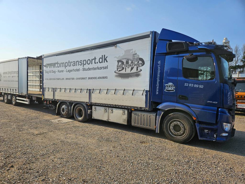Mercedes-Benz Actros 2540 L // Lift // Kærre // ACC - Φορτηγό μουσαμάς: φωτογραφία 1 Mercedes-Benz Actros 2540 L // Lift // Kærre // ACC - Φορτηγό μουσαμάς: φωτογραφία 1
