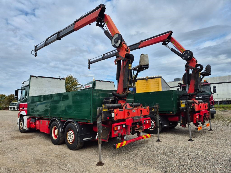 Mercedes-Benz Actros 2551/6x2 // Palfinger 16002 B // 2 x trucks - Φορτηγό με γερανό: φωτογραφία 5 Mercedes-Benz Actros 2551/6x2 // Palfinger 16002 B // 2 x trucks - Φορτηγό με γερανό: φωτογραφία 5