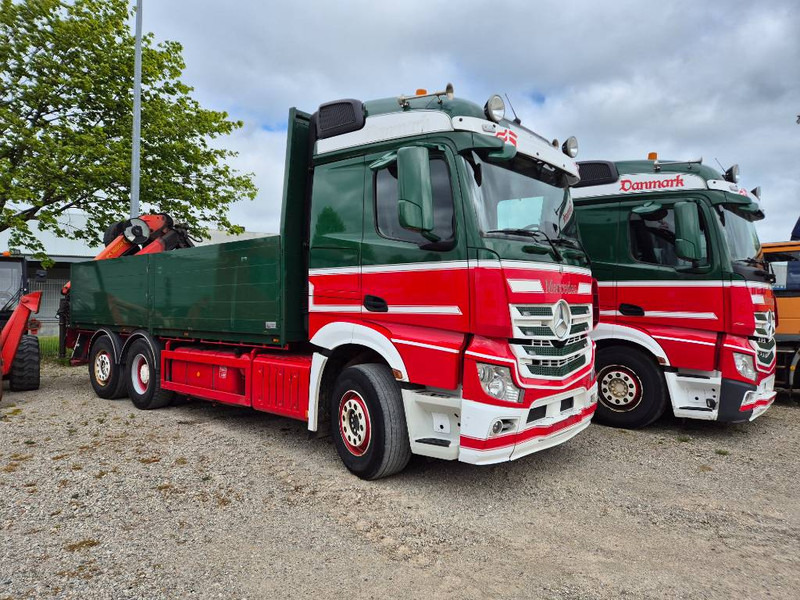 Mercedes-Benz Actros 2551/6x2 // Palfinger 16002 B // 2xtrucks - Φορτηγό με γερανό: φωτογραφία 2 Mercedes-Benz Actros 2551/6x2 // Palfinger 16002 B // 2xtrucks - Φορτηγό με γερανό: φωτογραφία 2