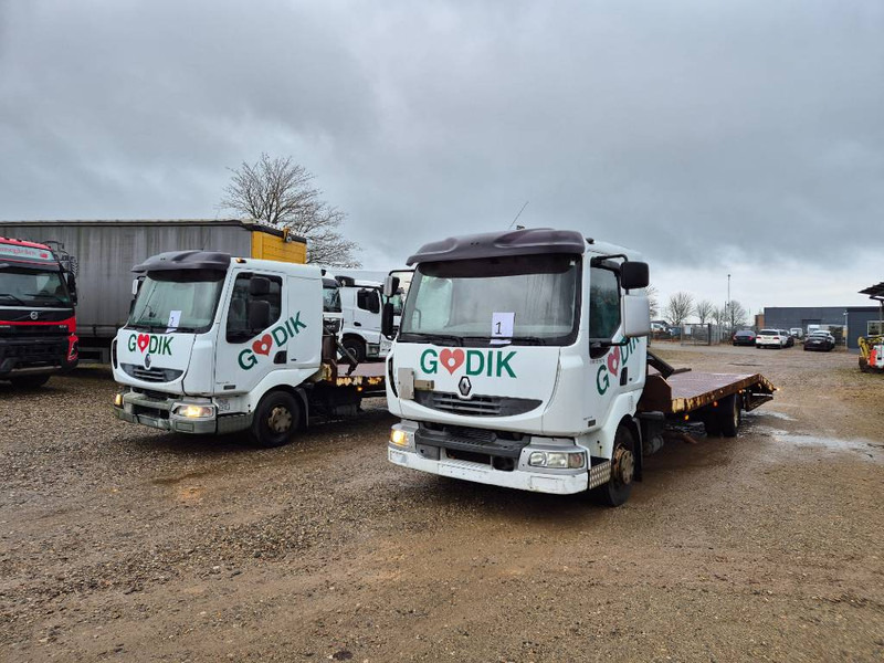 Renault 220 Machine/auto Transport and crane(2 stk) - Φορτηγό αυτοκινητάμαξα: φωτογραφία 1 Renault 220 Machine/auto Transport and crane(2 stk) - Φορτηγό αυτοκινητάμαξα: φωτογραφία 1