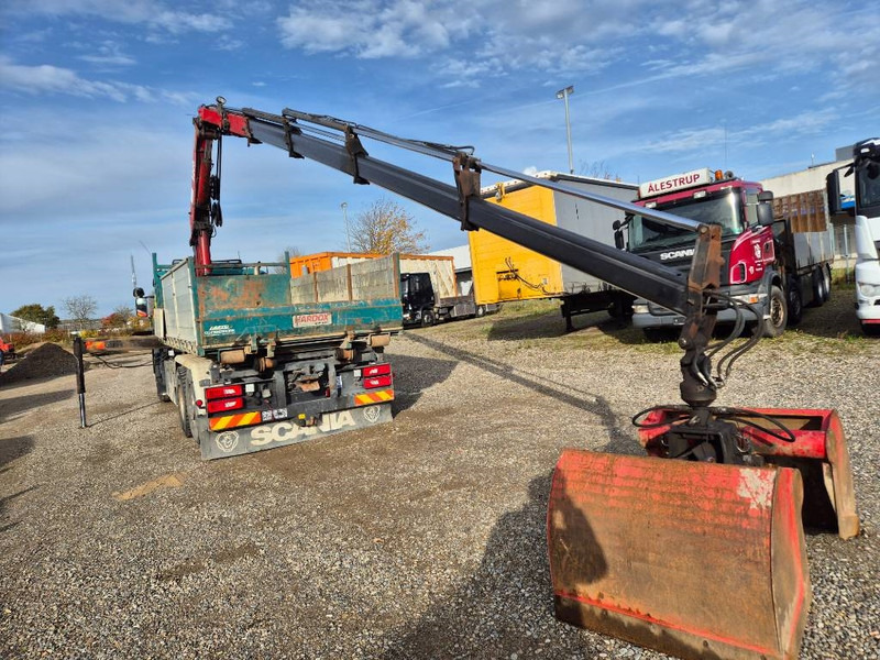 Scania P450 6x2/4 // HMF 2223 K4 // 3-way tip - Φορτηγό με γερανό: φωτογραφία 2 Scania P450 6x2/4 // HMF 2223 K4 // 3-way tip - Φορτηγό με γερανό: φωτογραφία 2