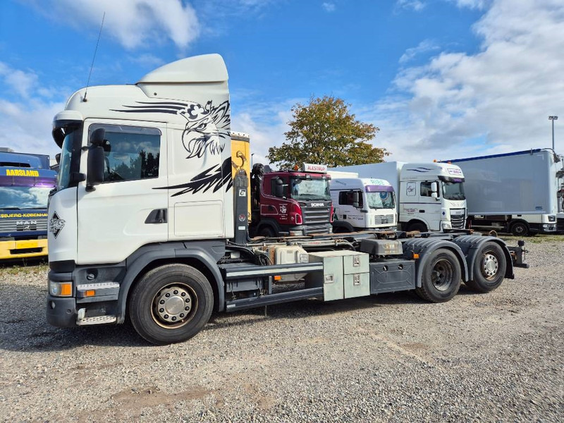 Φορτηγό φόρτωσης γάντζου Scania R 410 6x2/4 // Hook // Kroghejs: φωτογραφία 7