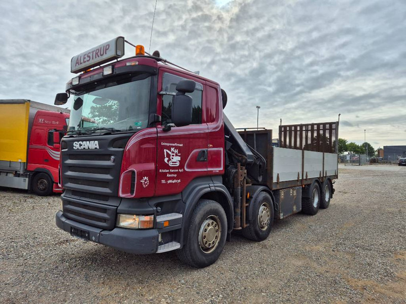Scania R480 8x2/4 // Hiab 244 EP-5 // Hyd - ramp - Φορτηγό με γερανό: φωτογραφία 2 Scania R480 8x2/4 // Hiab 244 EP-5 // Hyd - ramp - Φορτηγό με γερανό: φωτογραφία 2