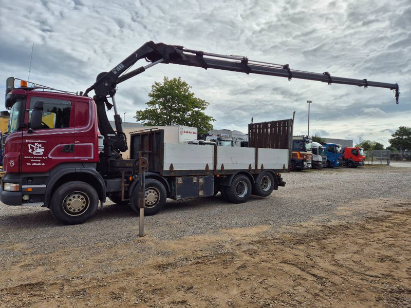Scania R480 8x2/4 // Hiab 244 EP-5 // Hyd - ramp - Φορτηγό με γερανό: φωτογραφία 1 Scania R480 8x2/4 // Hiab 244 EP-5 // Hyd - ramp - Φορτηγό με γερανό: φωτογραφία 1