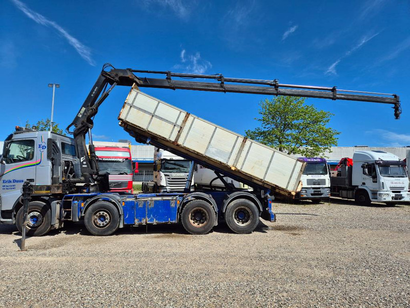Volvo FH 460 8x2/4 //Hiab 166 E-4// 3 way tip - Φορτηγό με γερανό: φωτογραφία 2 Volvo FH 460 8x2/4 //Hiab 166 E-4// 3 way tip - Φορτηγό με γερανό: φωτογραφία 2