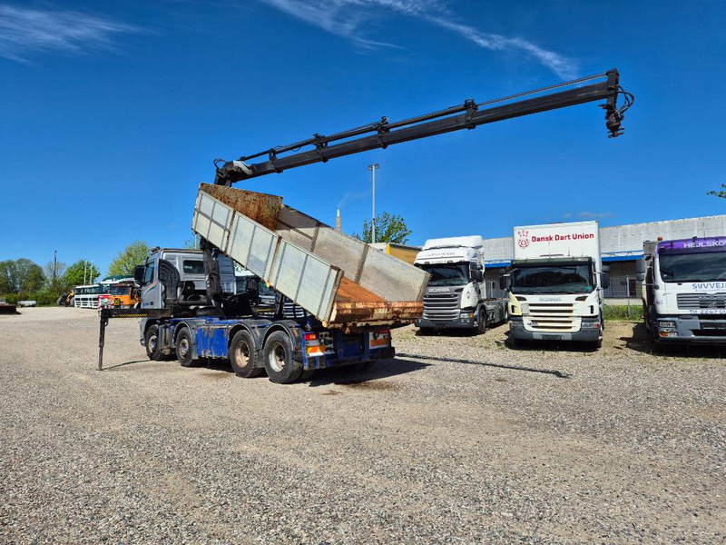 Volvo FH 460 8x2/4 //Hiab 166 E-4// 3 way tip - Φορτηγό με γερανό: φωτογραφία 3 Volvo FH 460 8x2/4 //Hiab 166 E-4// 3 way tip - Φορτηγό με γερανό: φωτογραφία 3