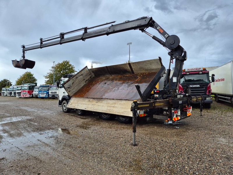Volvo FM 460 8x4/4 //HIAB 211 EP-4 // 3 sidetip - Φορτηγό με γερανό: φωτογραφία 3 Volvo FM 460 8x4/4 //HIAB 211 EP-4 // 3 sidetip - Φορτηγό με γερανό: φωτογραφία 3