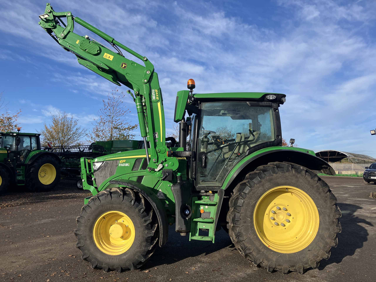 John Deere 6R 150 + 643R Loader - Τρακτέρ: φωτογραφία 2 John Deere 6R 150 + 643R Loader - Τρακτέρ: φωτογραφία 2