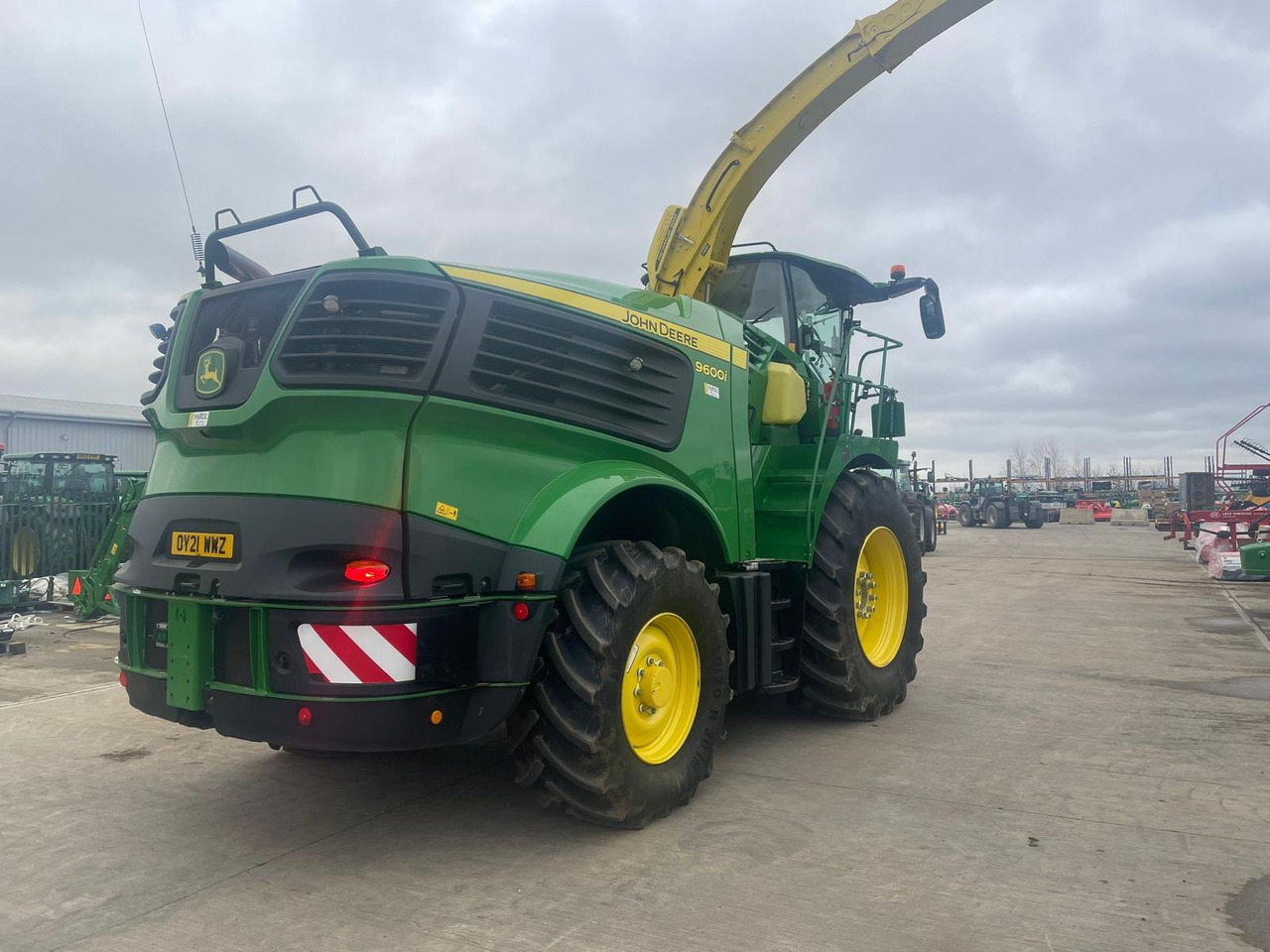 John Deere 9600 - Ενσιρωτική μηχανή: φωτογραφία 2 John Deere 9600 - Ενσιρωτική μηχανή: φωτογραφία 2