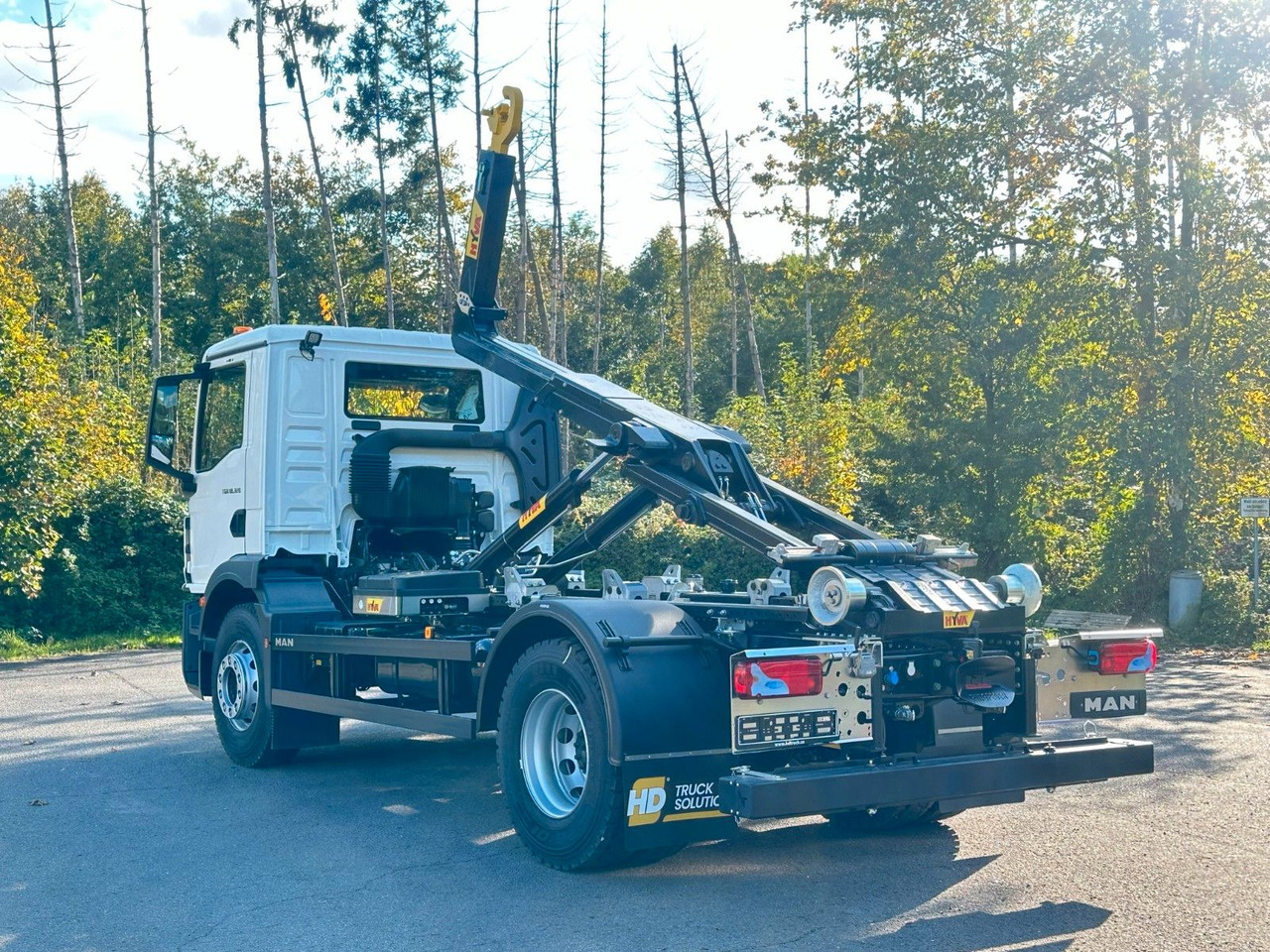 MAN TGM 18.320 4x2 Euro 6e Hyva 12-45 - Φορτηγό φόρτωσης γάντζου, Φορτηγό με γερανό: φωτογραφία 4 MAN TGM 18.320 4x2 Euro 6e Hyva 12-45 - Φορτηγό φόρτωσης γάντζου, Φορτηγό με γερανό: φωτογραφία 4