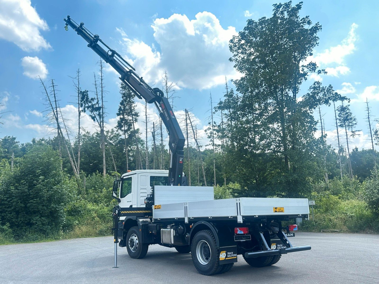 MAN TGM 18.320 4x4 Euro 6e Pritsche Hiab 228-4 Kran - Φορτηγό με γερανό: φωτογραφία 4 MAN TGM 18.320 4x4 Euro 6e Pritsche Hiab 228-4 Kran - Φορτηγό με γερανό: φωτογραφία 4