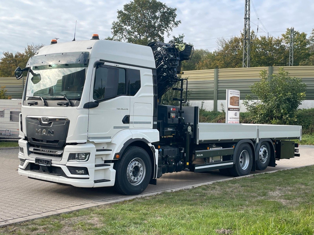 MAN TGS 26.480 /6X Hiab X-HIRRO 302 E-6 JIB 70x4 - Φορτηγό με γερανό: φωτογραφία 1 MAN TGS 26.480 /6X Hiab X-HIRRO 302 E-6 JIB 70x4 - Φορτηγό με γερανό: φωτογραφία 1