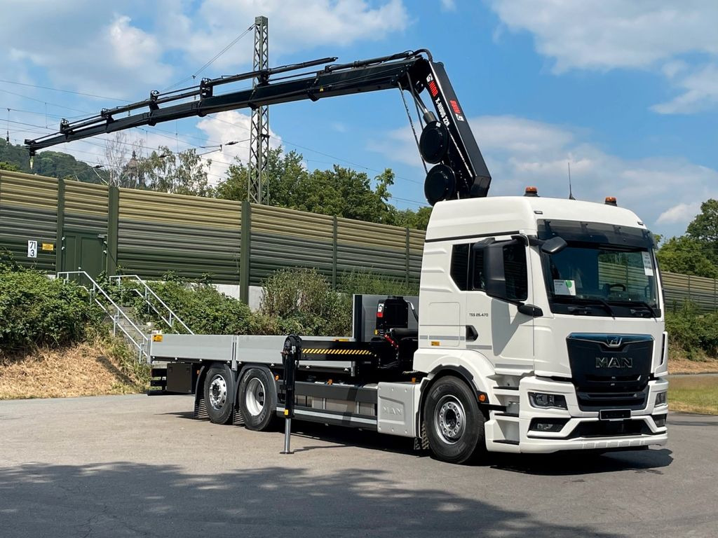 MAN TGS 26.480 / 6X2 Euro6 Retarder HIAB 228 - 6 - Φορτηγό με γερανό, Φορτηγό με ανοιχτή καρότσα: φωτογραφία 1 MAN TGS 26.480 / 6X2 Euro6 Retarder HIAB 228 - 6 - Φορτηγό με γερανό, Φορτηγό με ανοιχτή καρότσα: φωτογραφία 1