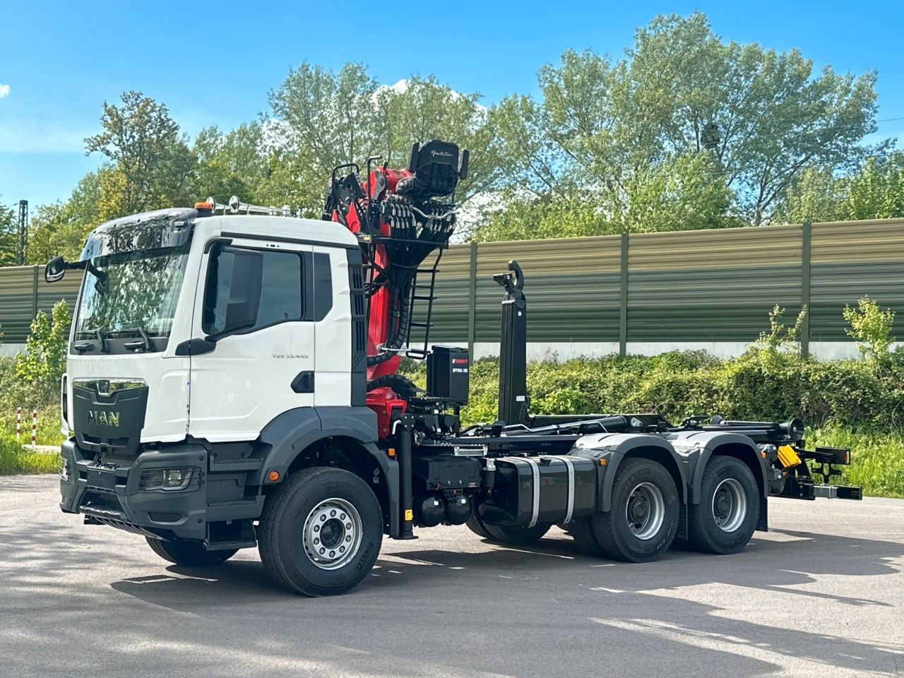 MAN TGS 33.440 6x4 Epsilon 170Z MultiLift 20s56 - Φορτηγό φόρτωσης γάντζου, Φορτηγό με γερανό: φωτογραφία 3 MAN TGS 33.440 6x4 Epsilon 170Z MultiLift 20s56 - Φορτηγό φόρτωσης γάντζου, Φορτηγό με γερανό: φωτογραφία 3