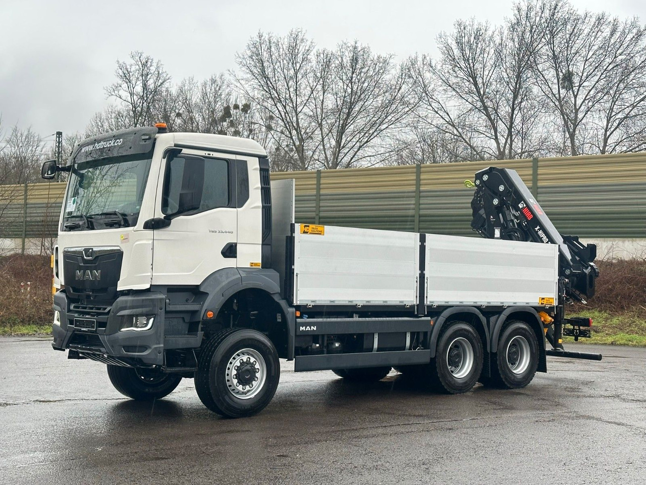MAN TGS 33.440 6x6 Kran HIAB X-HiPro 302 E 6 - Φορτηγό με γερανό: φωτογραφία 4 MAN TGS 33.440 6x6 Kran HIAB X-HiPro 302 E 6 - Φορτηγό με γερανό: φωτογραφία 4